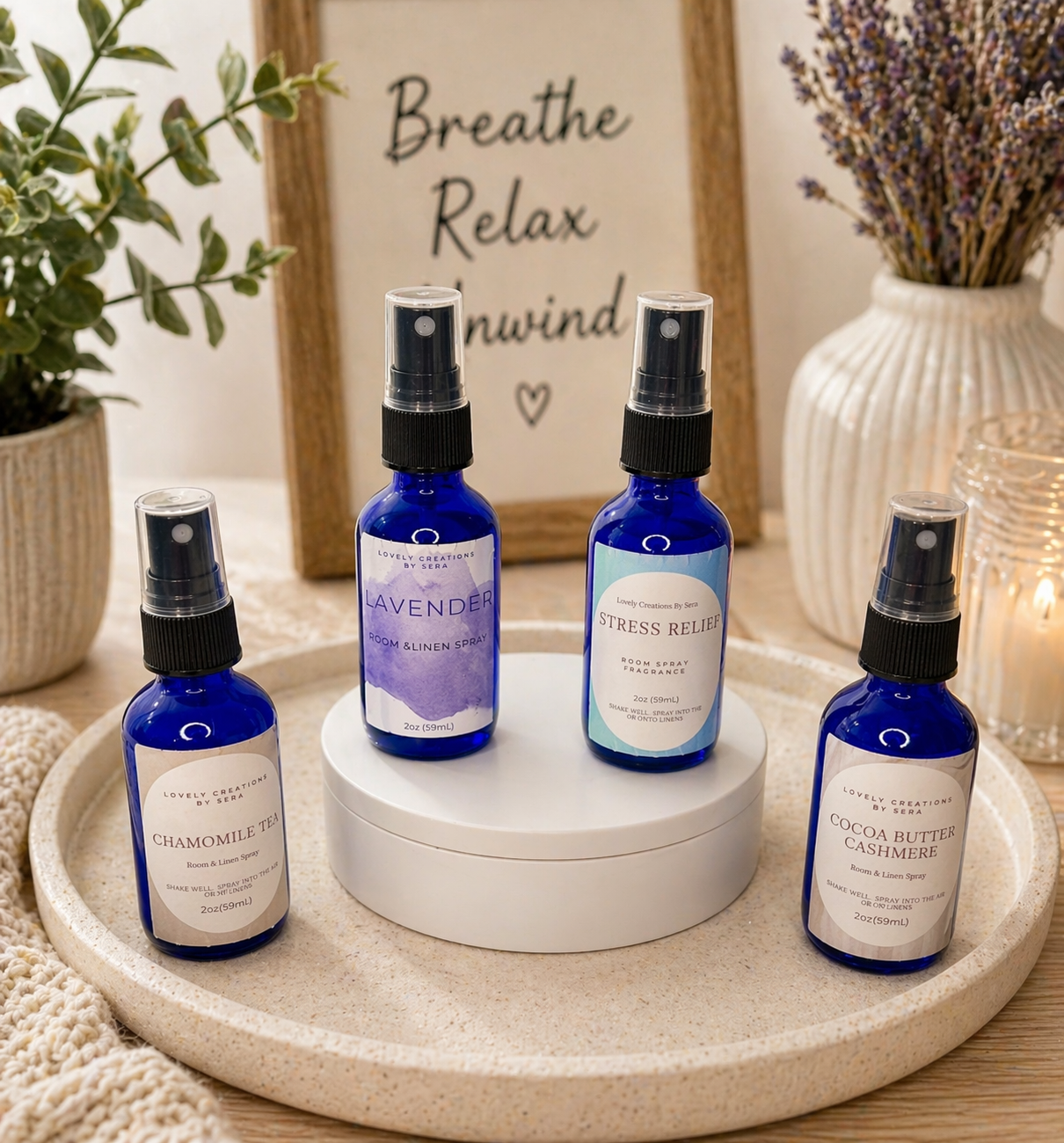 Room and Linen sprays